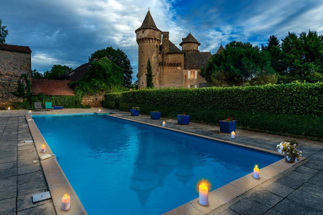 Chateau Garinie 15Th Century Medieval Castle In The South Of France Lugan  Exteriör bild